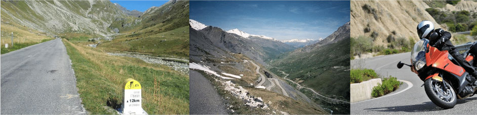 Voyage moto Alpes