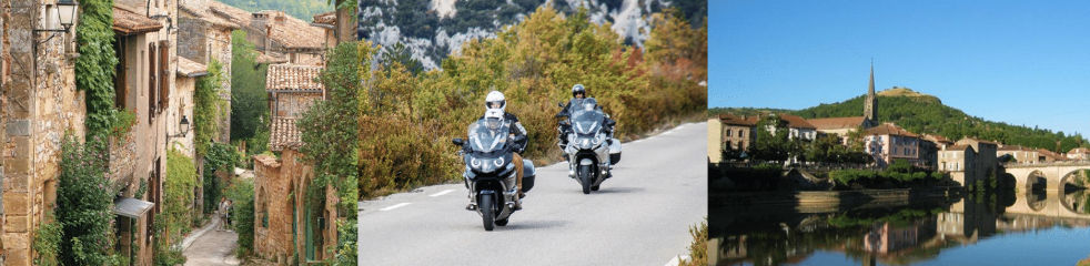 Circuit guidée Pyrenees Alpes moto