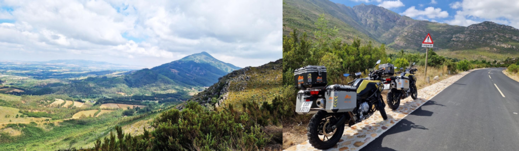 road trip moto en Afrique du Sud