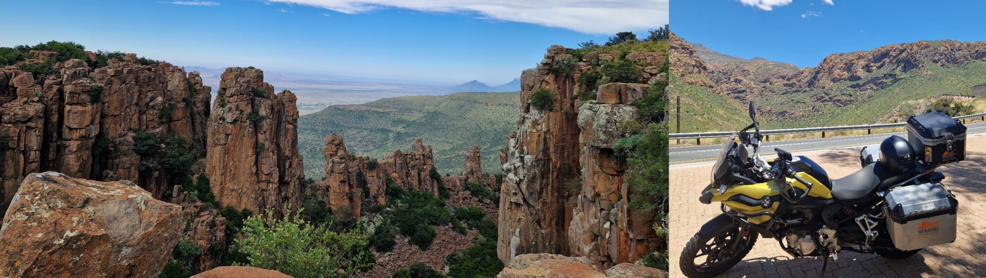 Voyage moto guidé en Afrique du Sud