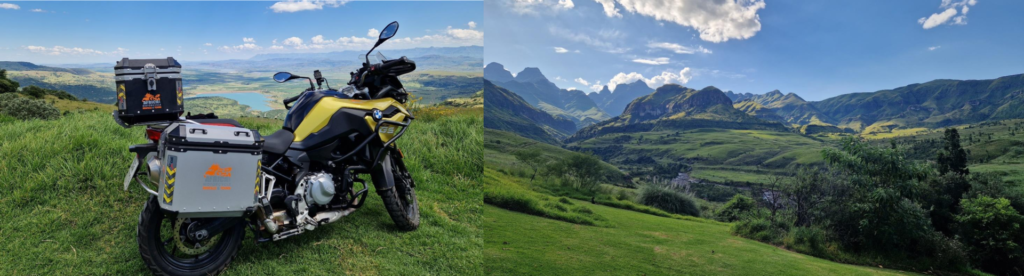 road trip moto en Afrique du Sud